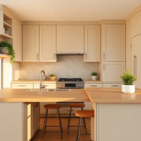 Beżowa kuchnia inspiracje