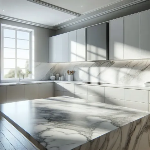 biała kuchnia jaki blat