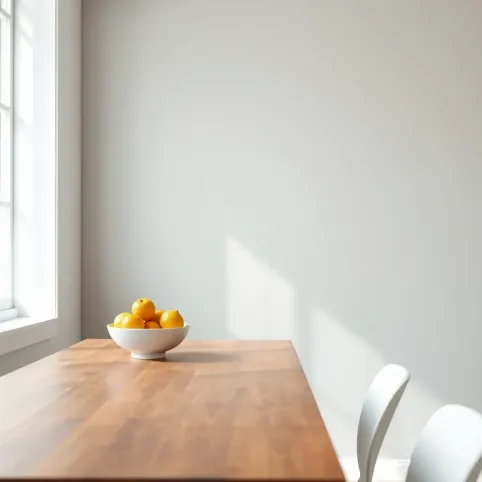 Co na ścianę w kuchni przy stole