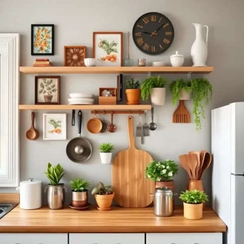 Co powiesić na ścianie w kuchni
