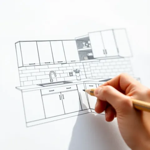 Jak narysować projekt kuchni