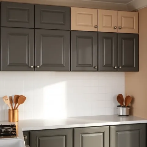 Jak pomalować kuchnię na dwa kolory