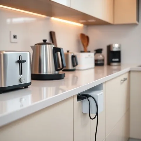 Jak ukryć kable w kuchni