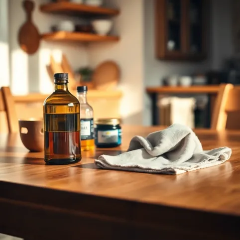 Jak zabezpieczyć drewniany stół w kuchni