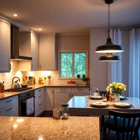 Jaka barwa światła do kuchni