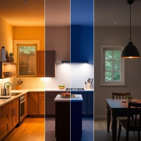 Jaka barwa światła LED do kuchni