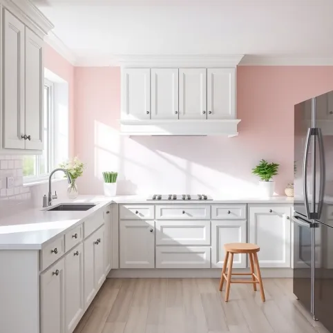 Jaki kolor ścian do białych mebli w kuchni