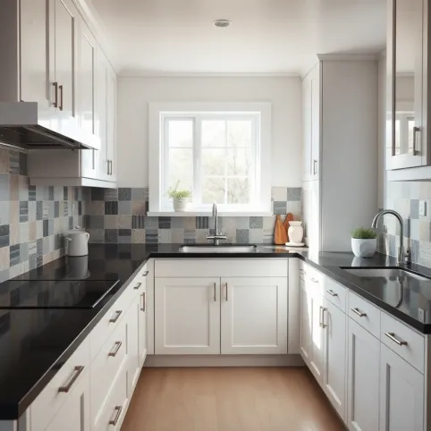 Jakie Płytki Do Białej Kuchni Z Czarnym Blatem