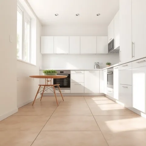Jakie płytki na podłogę do małej kuchni