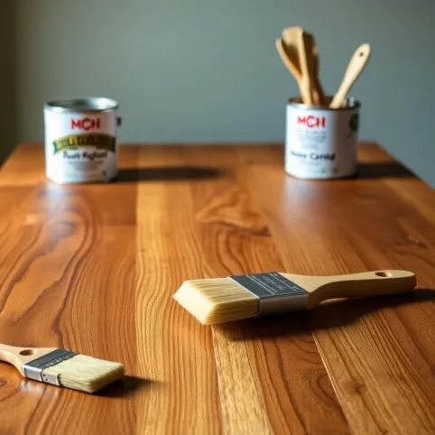 Jakim Lakierem Pomalować Blat Stołu