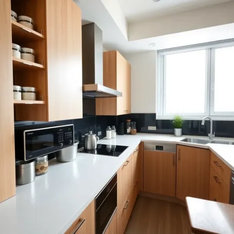 Mała kuchnia w bloku inspiracje