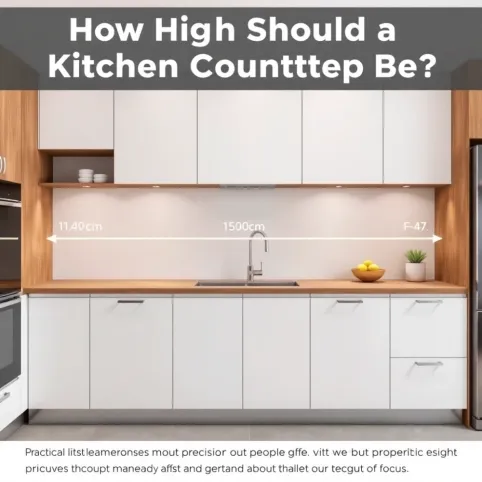 Na Jakiej Wysokości Blat Kuchenny
