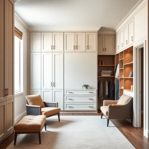 NEVES meble na wymiar garderoby biblioteka szafy wnękowe kuchnie