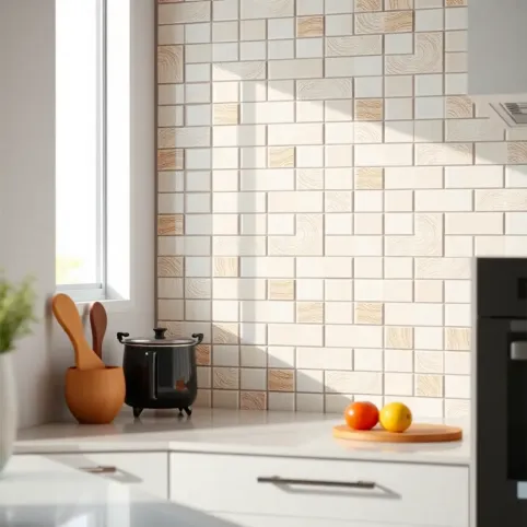 Nowoczesne płytki do kuchni na ścianę