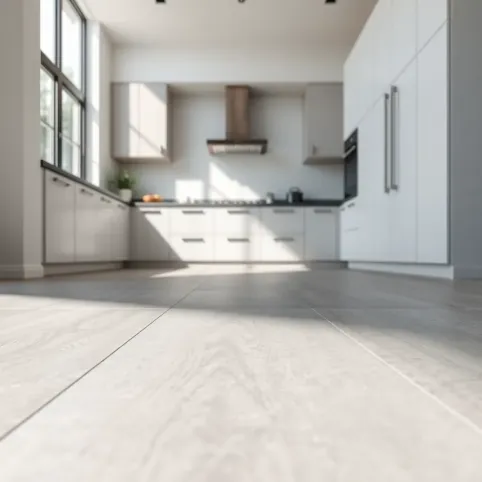 Nowoczesne podłogi do kuchni