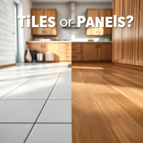 Panele czy płytki w kuchni