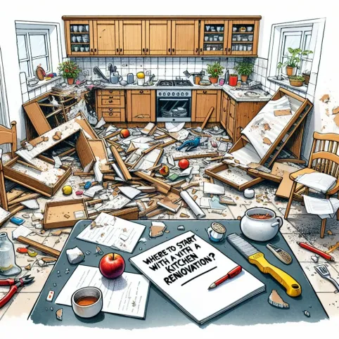 remont kuchni od czego zacząć