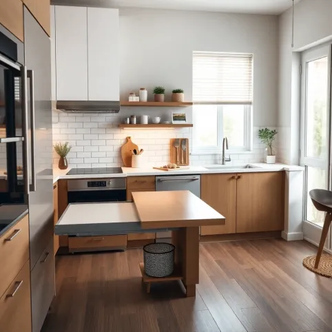 Wysuwany Blat Roboczy W Kuchni